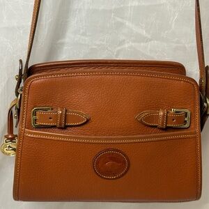 Dooney and Bourke Vintage Leather Crossbody Bag and Wallet